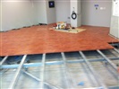 Bergvik ISO floor system with Alder finish panels